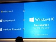 微软突出重围：发布Win10 打通全平台 