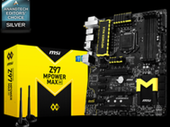 强悍超频 微星 Z97 OC主板 仅售1899