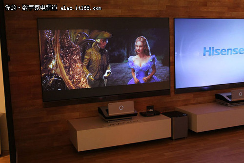 激光电视 4K ULED电视+激光影院 海信新品亮