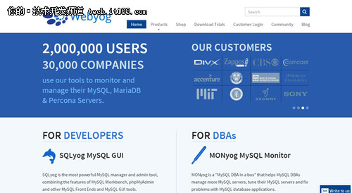 15个非常好的MySQL数据库管理应用程序
