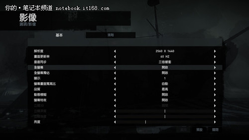 2K分辨率游戏测试