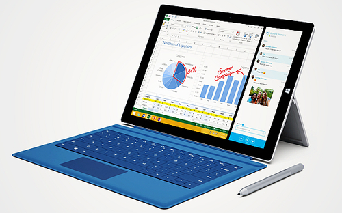 微软Surface pro 3热卖 售价7388元