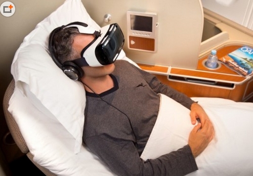 澳航头等舱将享受三星虚拟现实头戴设备
