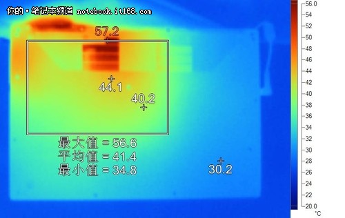 机身存在一定热量堆积 屏幕效果出众