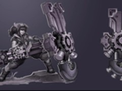 官方英雄设计稿：女工程师与炸弹狂人