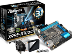 全球唯一小板型X99 华擎推出X99E-ITX