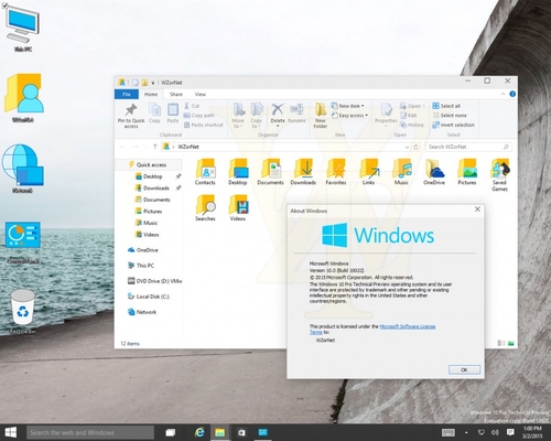 最新Windows 10 Build 10022截图泄露