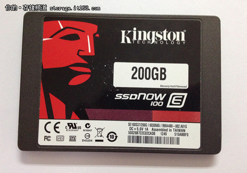 主打耐用 金士顿E100 200G固态硬盘测评