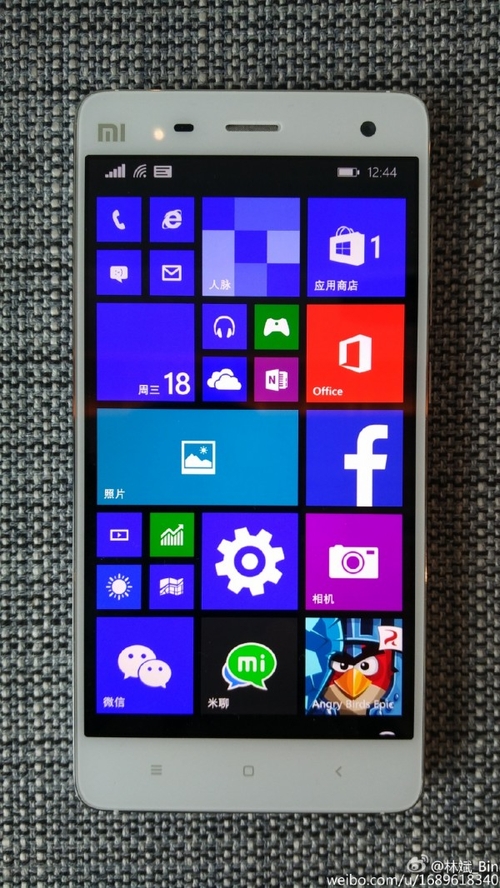 抢先看：小米4刷入Windows 10后是这样