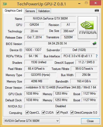 GTX 980M性能不凡 整机性能上乘