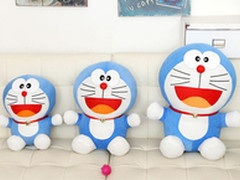 来西安百脑汇 乐享哆啦A梦大公仔