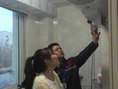 海尔首台定制热水器“入住”青岛用户家