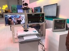 华为全新医疗推车亮相华为合作伙伴大会