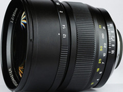 中一光学正式发布SPEEDMASTER85mmf/1.2