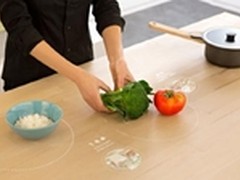 宜家未来概念厨房 桌面实现全部操作