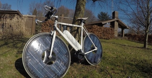 减肥别碰 Solarbike太阳能电自行车问世