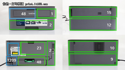 绿色待机技术 兄弟HL-2260D能耗测试