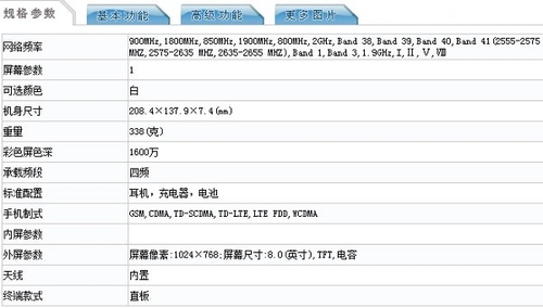 三星galaxy tab a平板手机参数配置曝光