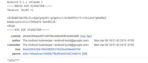 谷歌发布Android 5.1.1 代号LMY47V