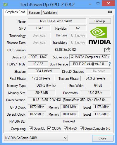 【图】名字挺哏的 940M显卡麦本本笔记本测试