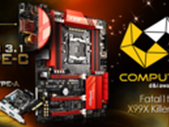 华擎X99X杀手版/3.1 获最佳创新设计奖