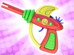 3D打印精品：可七发连射的炫酷橡皮筋枪