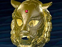 日本公司3D打印6公斤纯金虎头面