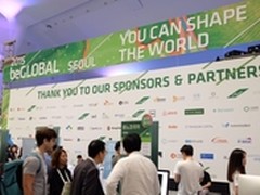 毕隆嘉亮相韩国科技创业展beGLOBAL2015