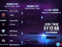 风暴英雄时空杯韩国赛 5月25日19时直播