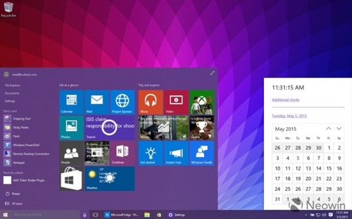 Windows 10 Build 10108上手体验截图