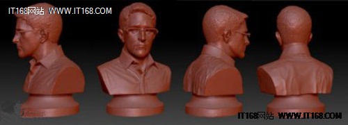 纽约艺术家借3D打印传播“斯诺登精神”