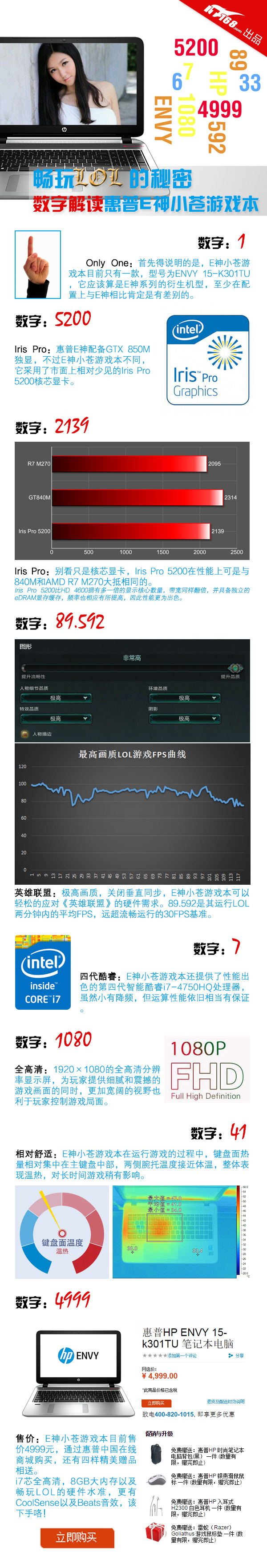 i7芯+锐炬显卡 数读惠普E神小苍游戏本