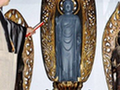 为防窃贼日本寺庙供奉3D打印佛像复制品