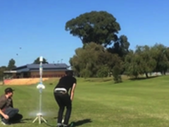 澳洲创客3D打印有趣的水火箭发射系统