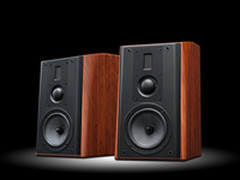 享诗意人生 惠威M3 Plus胡桃木书架箱