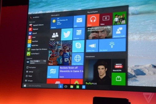 微软公布Windows 10售价 最低119美元