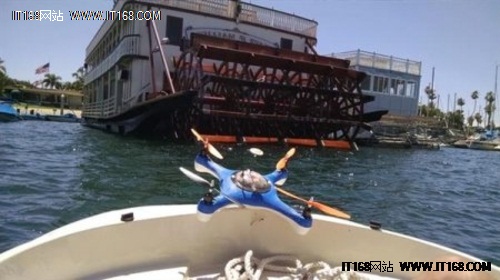 带声纳探鱼功能的3D打印防水无人机