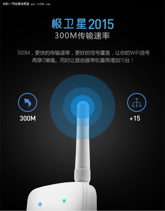 极卫星2015大白版：扩展一切WiFi信号