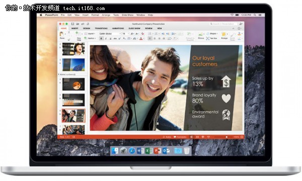 微软正式发布Mac版Office 2016要到9月