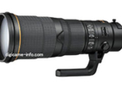 重量更轻 尼康长焦500mm、600mm获更新