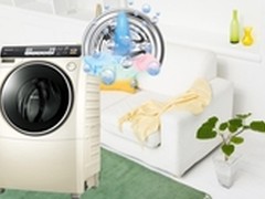 松下阿尔法滚筒洗衣机多重除菌更健康