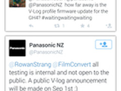 松下GH4即将在新版固件中加入V-LOG曲线