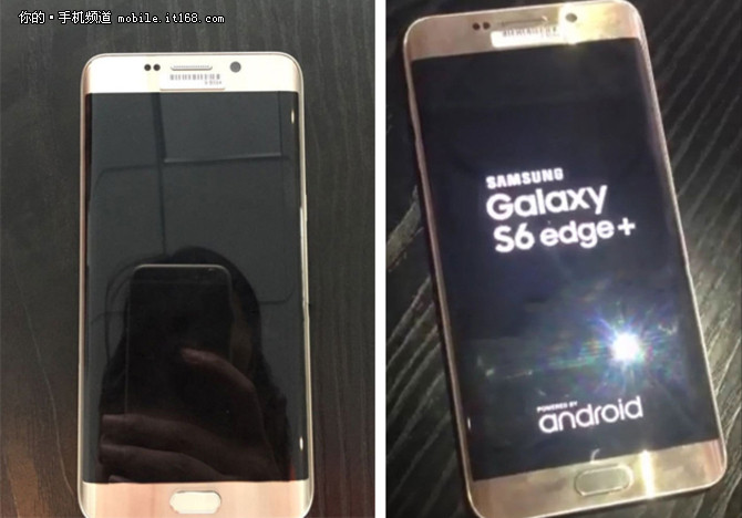 三星Note5配粉色 S6 edge+曝谍照