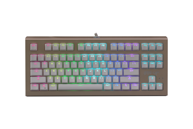 one-up帅气全金属机械键盘g500真图曝光