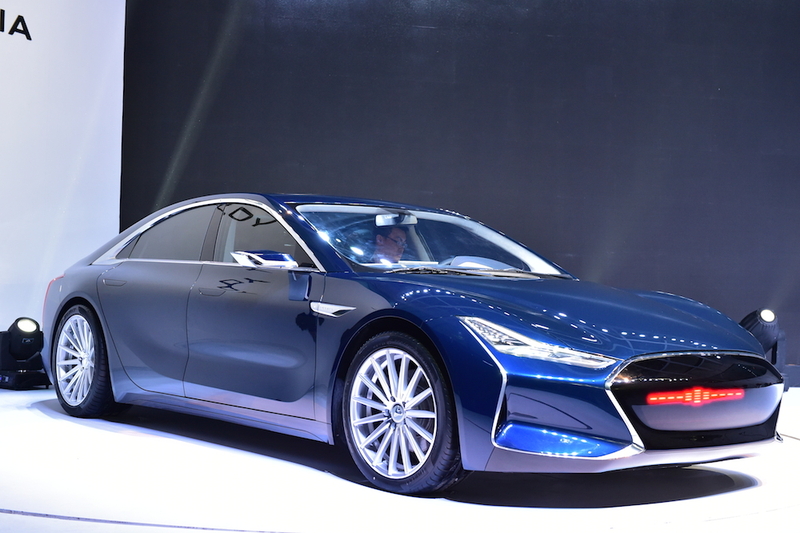 【图】安卓5.1续航460公里 游侠电动汽车X发布