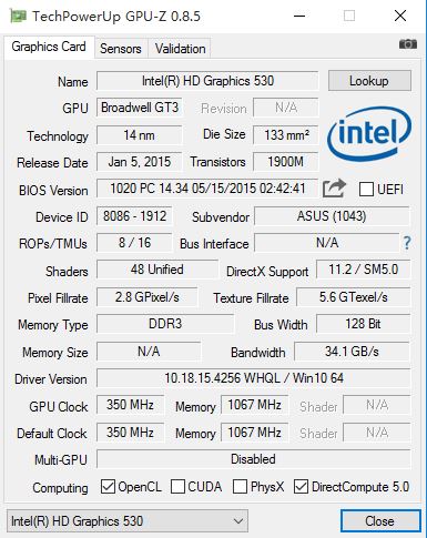 HD530表现优异 非Iris最强核显就是它