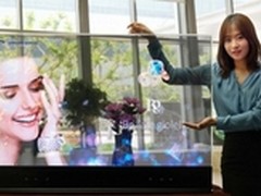 OLED能这么用 三星推出55英寸智能镜子