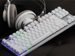 独树一帜 腹灵铠甲87键机械键盘更时尚