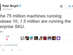 微软:Win10企业版装机量突破150万台