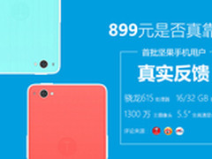 扒一扒网络晒单 899坚果手机是否真靠谱
